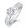 Modern Diamond Ring Modern Diamond Ring