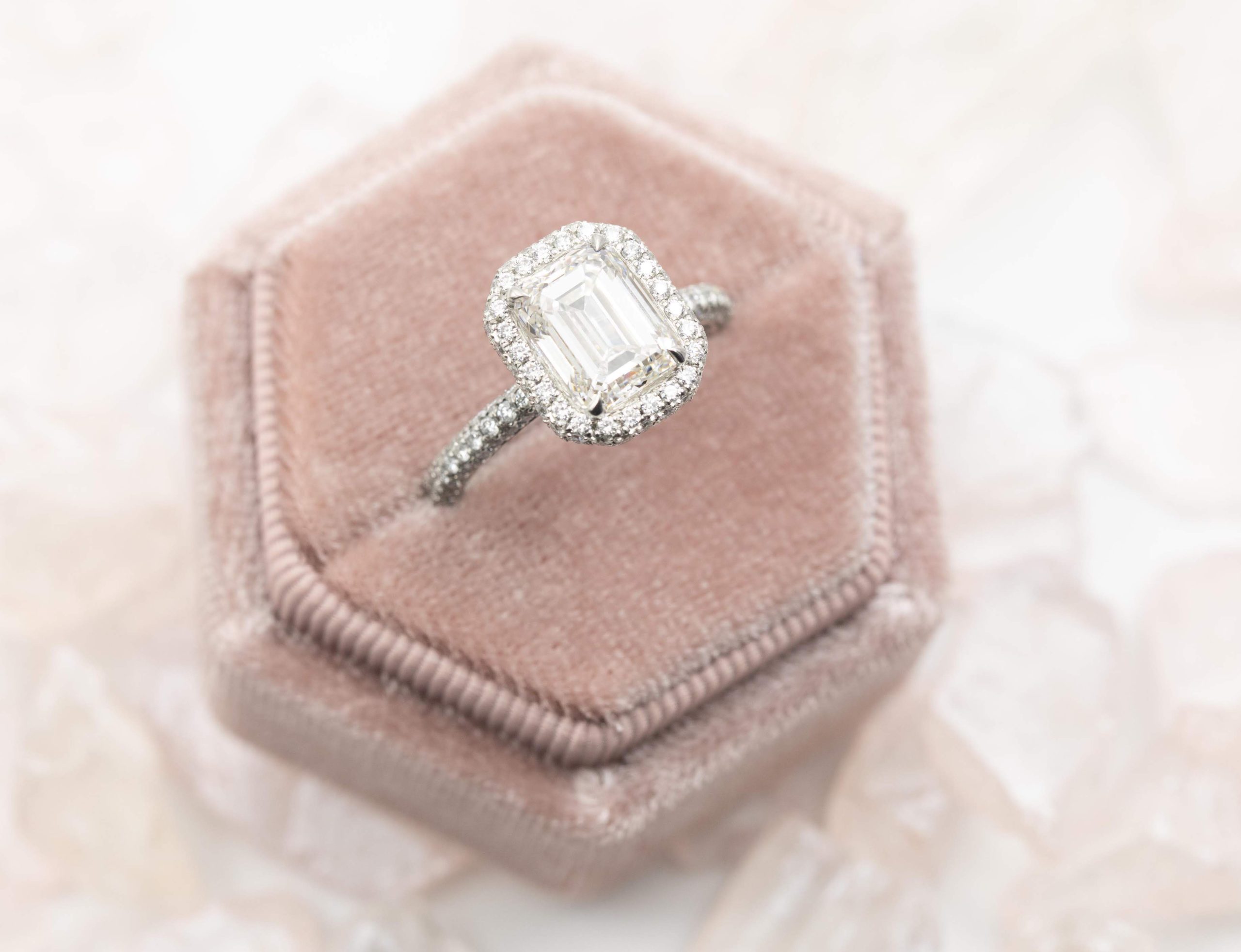 Hidden Halo Engagement Ring Collection | Simon G. Jewelry