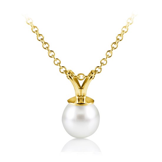 Freshwater Pearl Solitaire Pendant