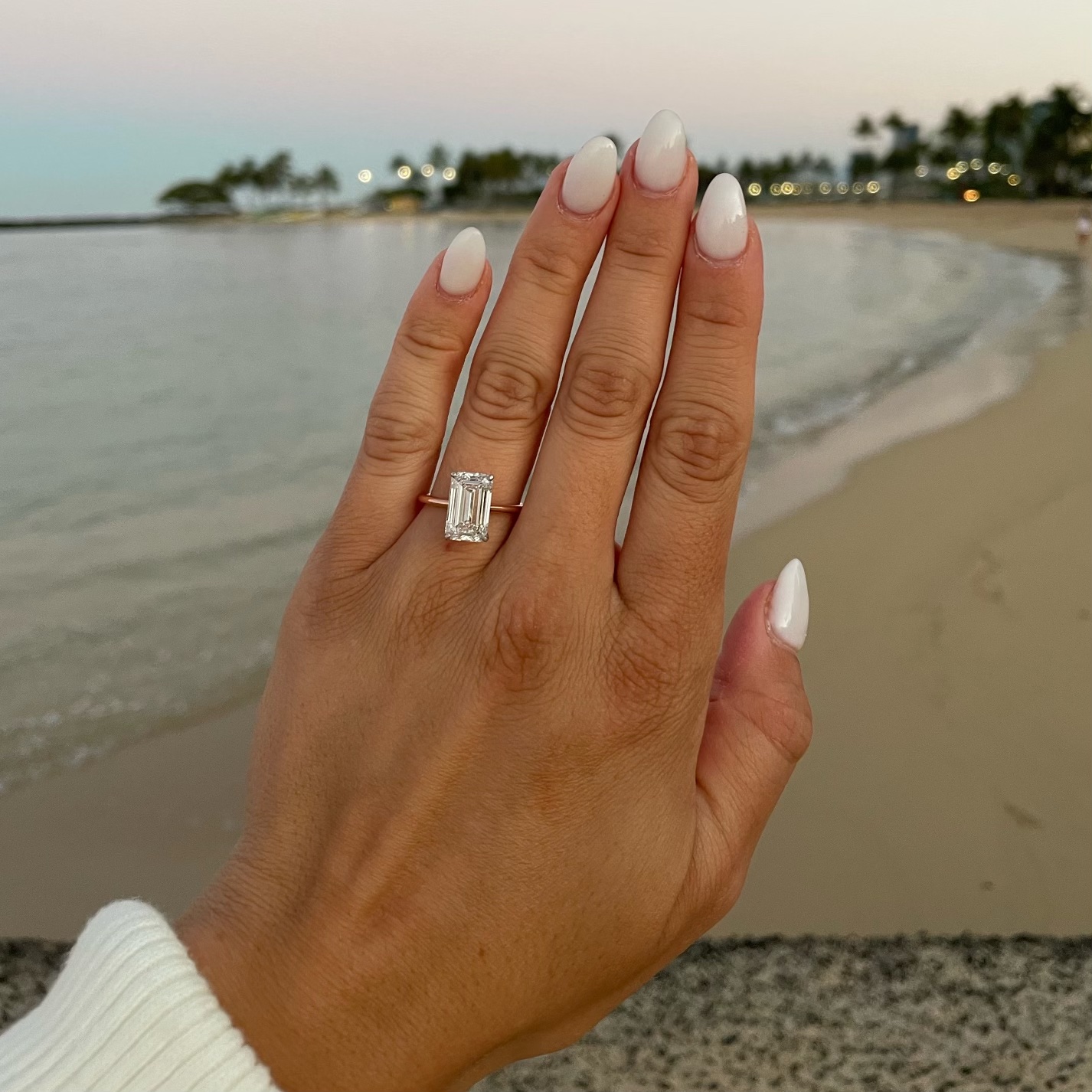 Emerald Halo Engagement Ring, 1.9Ct G VS1 GIA – Kingofjewelry.com