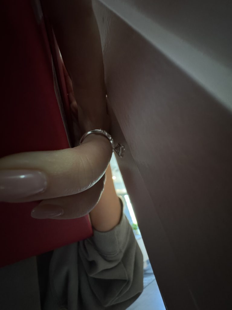 engagement_ring_hitting_doorway Engagement Ring hitting the doorway while carrying a large box