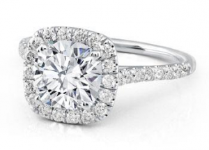 platinum engagement ring