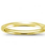 yellow gold men's wedding ring