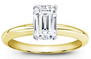 classic yellow gold solitaire