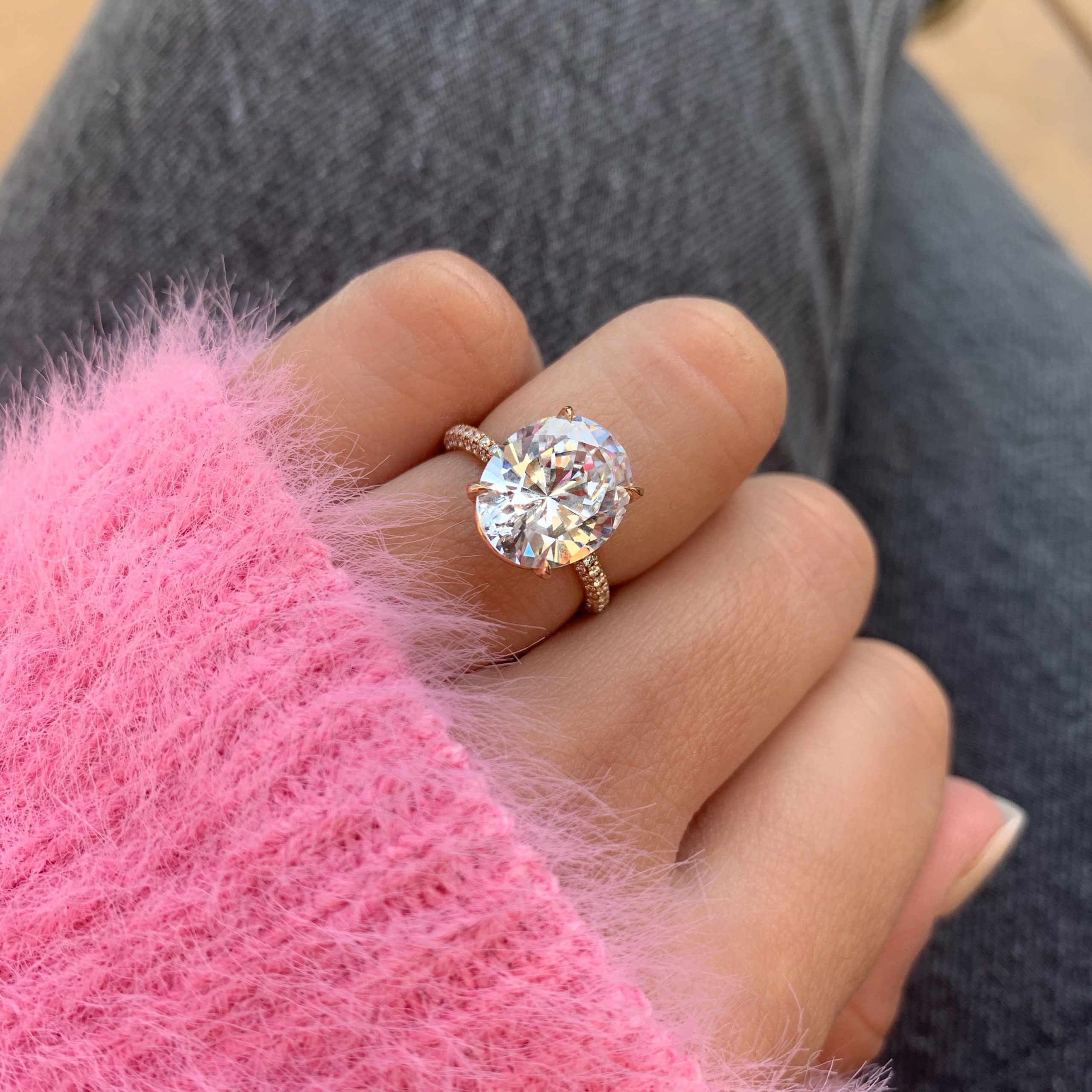 Oval Diamond Engagement Rings From Adiamor Are Obsession Worthy